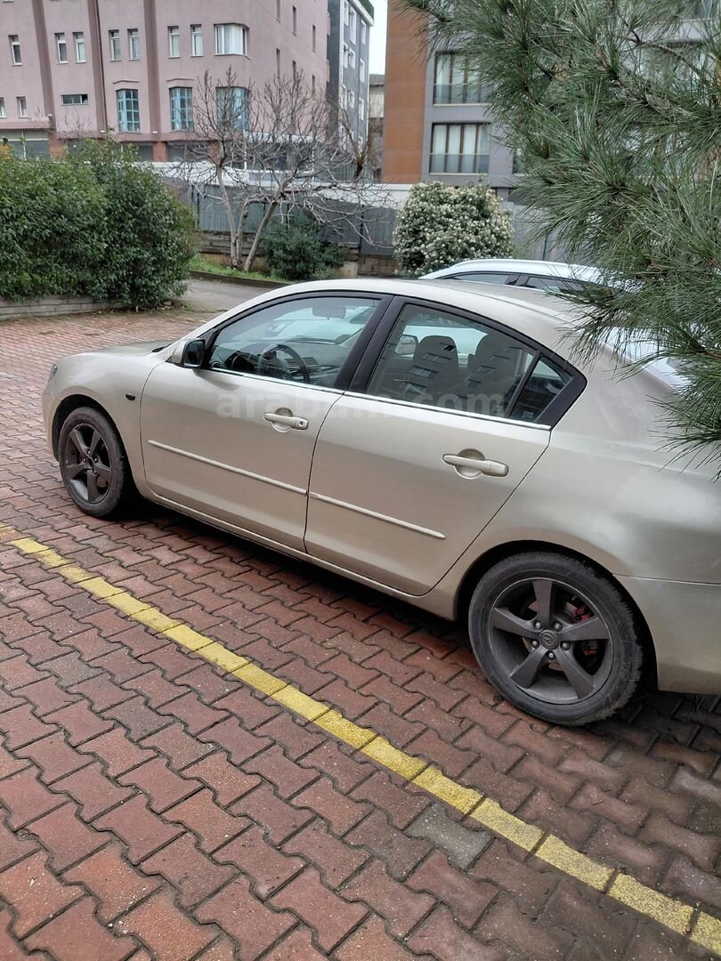 Sahibinden Mazda 3 1.6 Comfort 2005 Model 390.000 km Şampanya 5