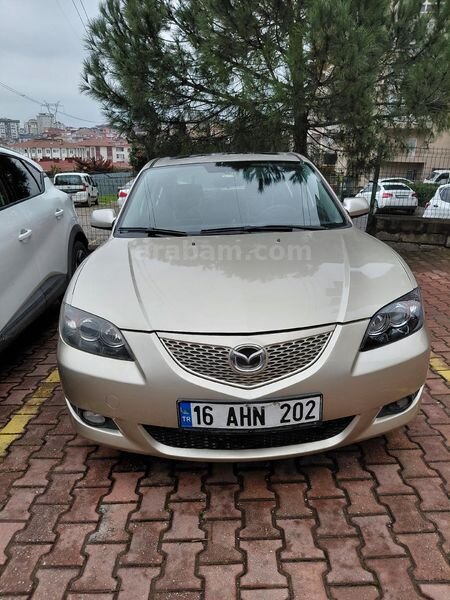 Sahibinden Mazda 3 1.6 Comfort 2005 Model 390.000 km Şampanya