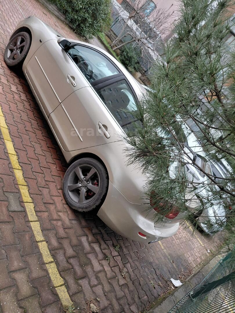 Sahibinden Mazda 3 1.6 Comfort 2005 Model 390.000 km Şampanya 6