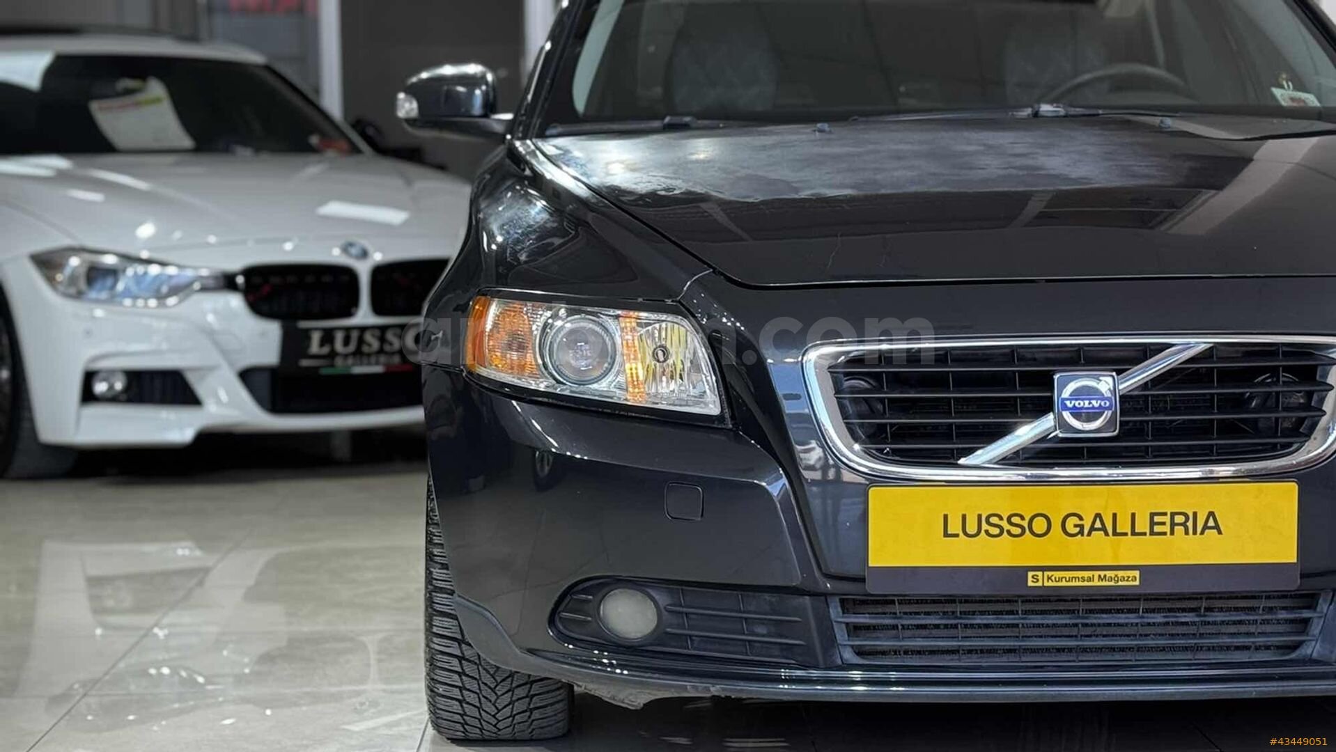 Galeriden Volvo S40 1.6 D Dynamic 2009 Model Konya 250.000 km Gri 6