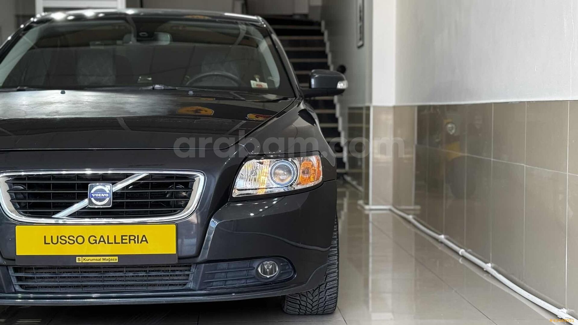 Galeriden Volvo S40 1.6 D Dynamic 2009 Model Konya 250.000 km Gri 5