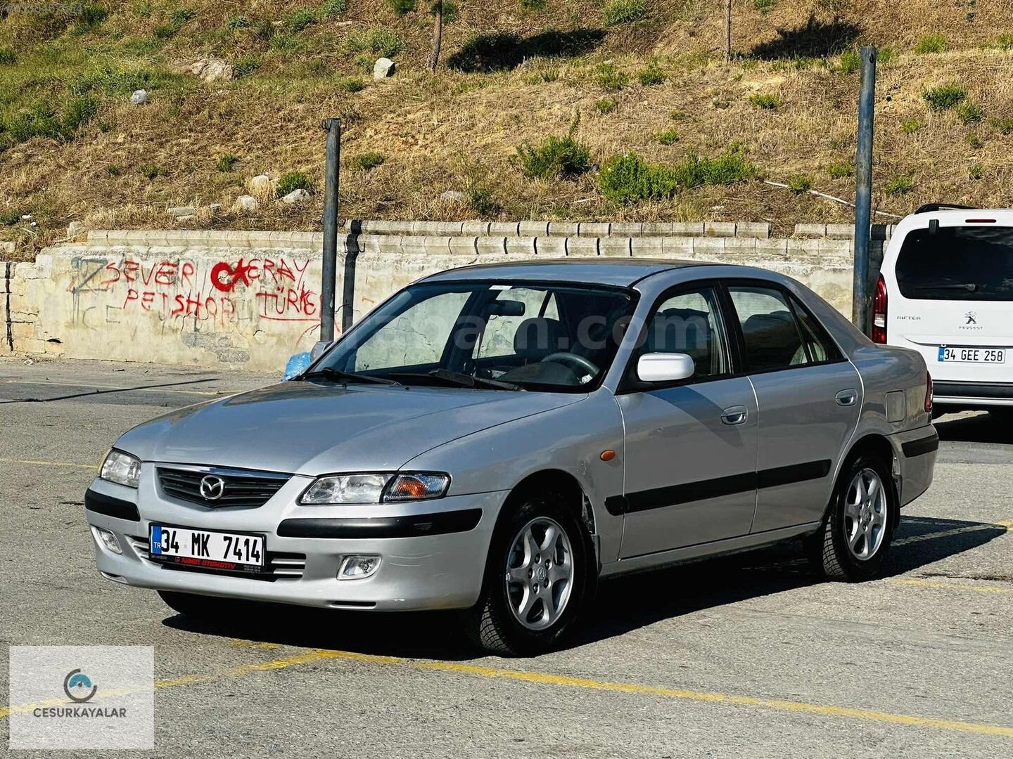 CESURDAN 2001 MODEL MAZDA 626 BENZİNLİ OTOMOBİL 5