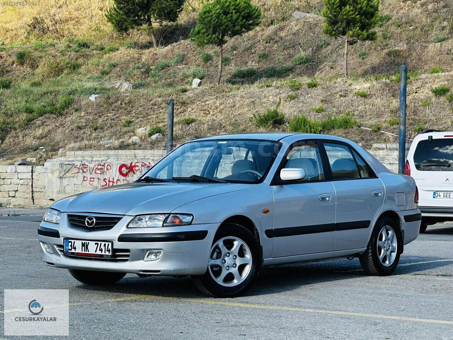 CESURDAN 2001 MODEL MAZDA 626 BENZİNLİ OTOMOBİL 2