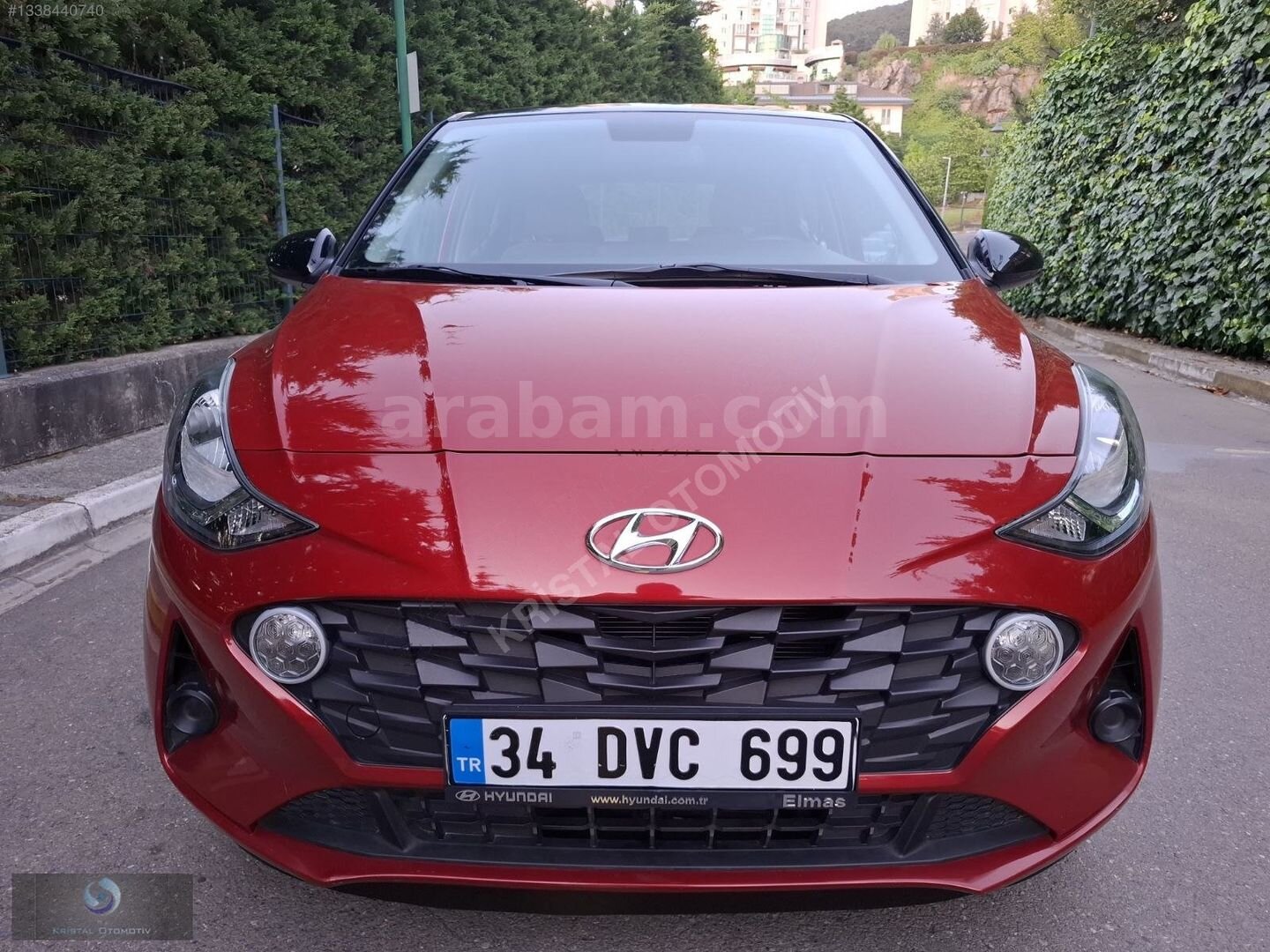 Galeriden Hyundai i10 1.2 MPI Style 2021 Model İstanbul 45.000 km Kırmızı 2