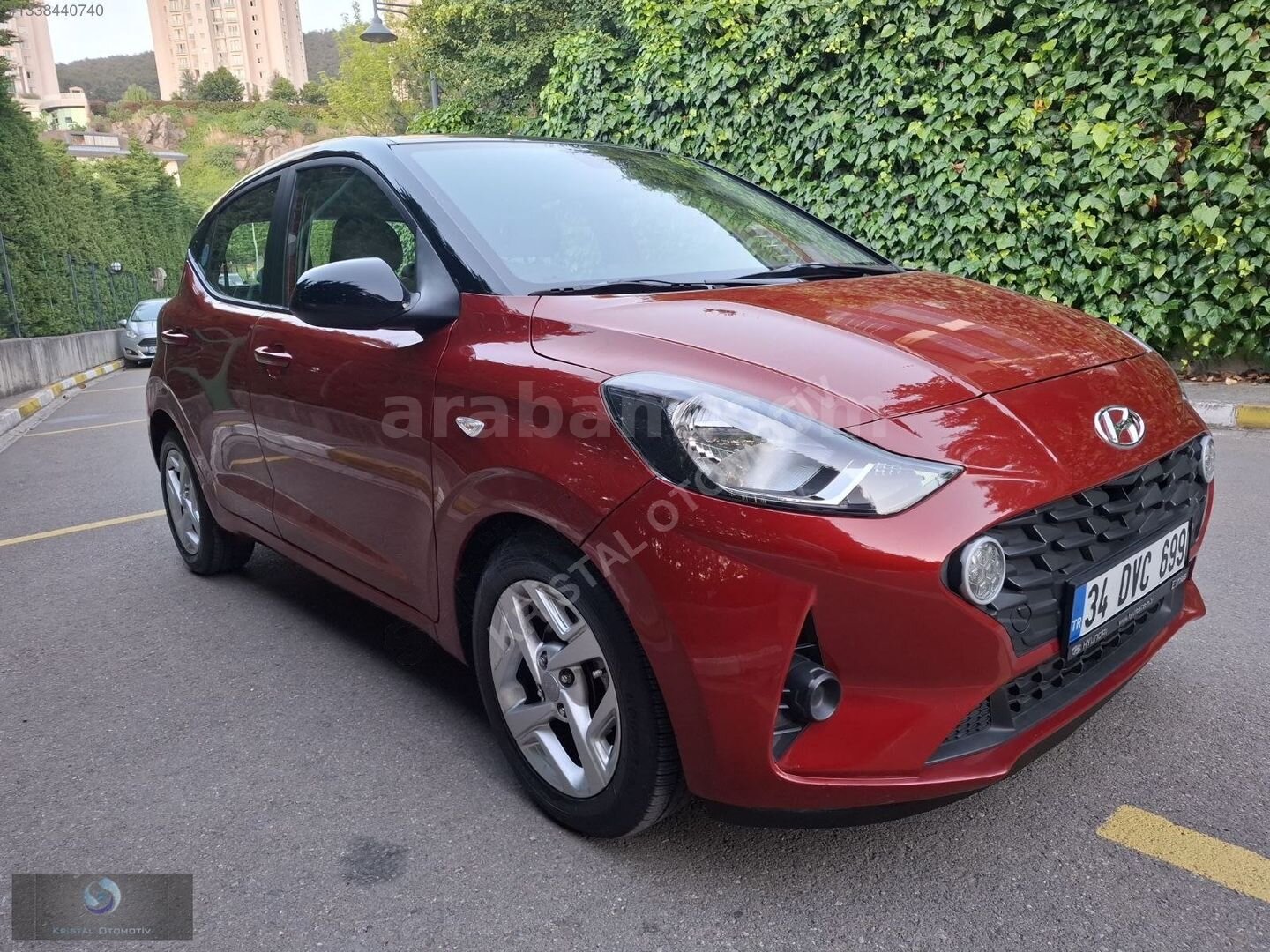 Galeriden Hyundai i10 1.2 MPI Style 2021 Model İstanbul 45.000 km Kırmızı 4