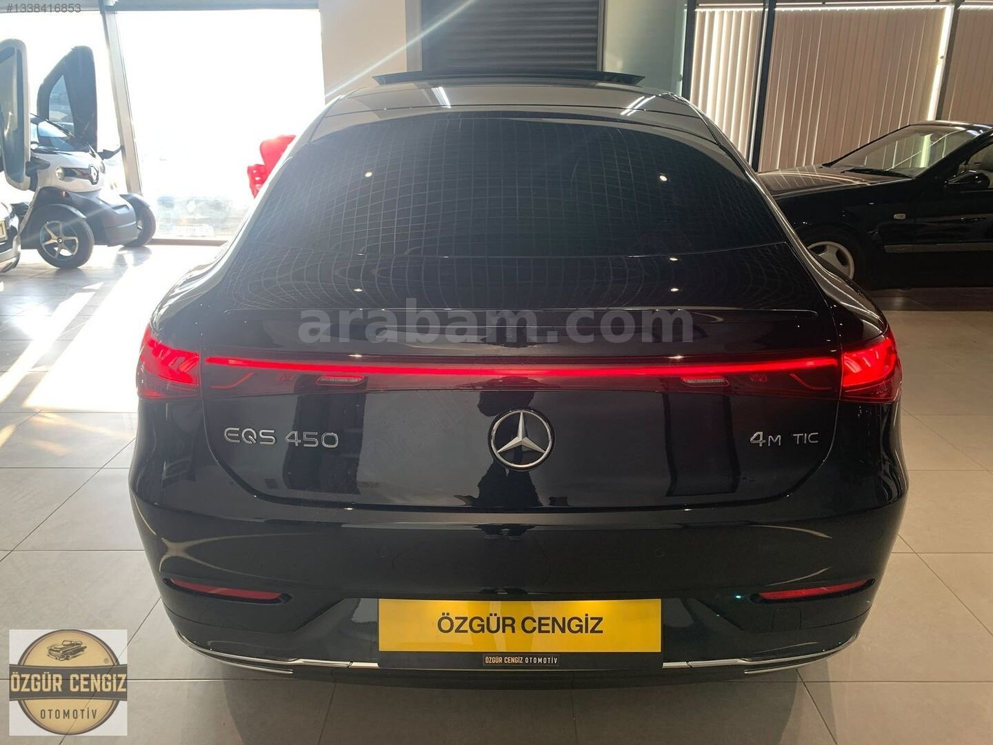Galeriden Mercedes - Benz EQS 450+ 2023 Model Bursa 43.000 km Siyah 5