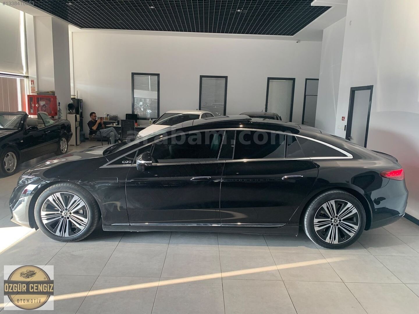 Galeriden Mercedes - Benz EQS 450+ 2023 Model Bursa 43.000 km Siyah 7