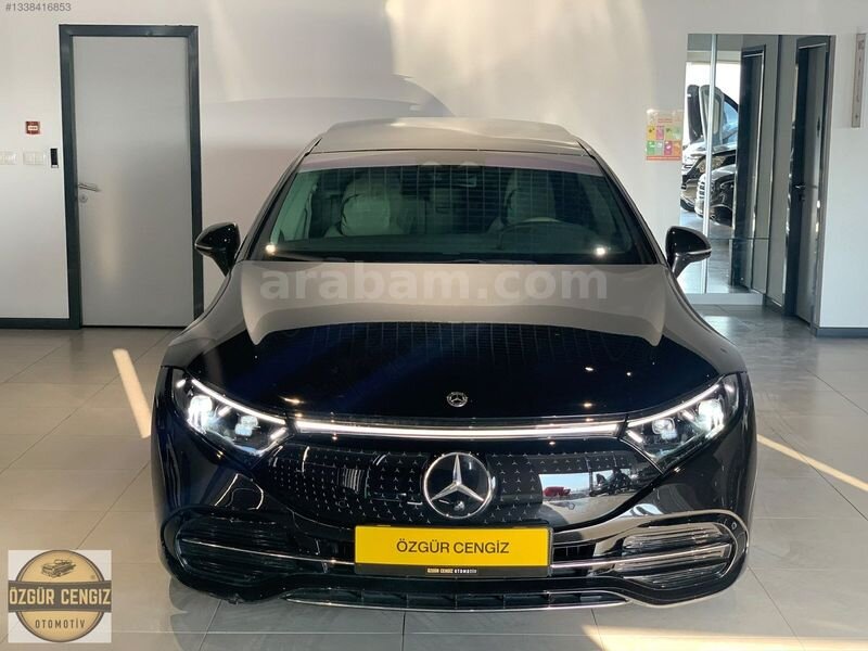 Galeriden Mercedes - Benz EQS 450+ 2023 Model Bursa 43.000 km Siyah