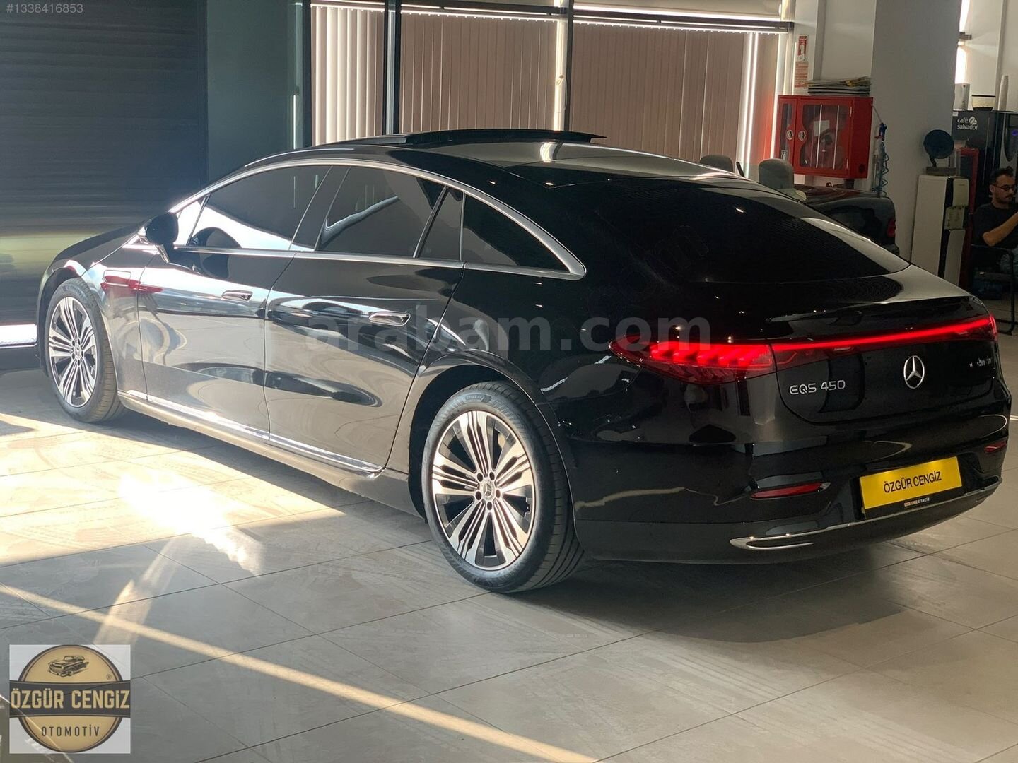 Galeriden Mercedes - Benz EQS 450+ 2023 Model Bursa 43.000 km Siyah 6