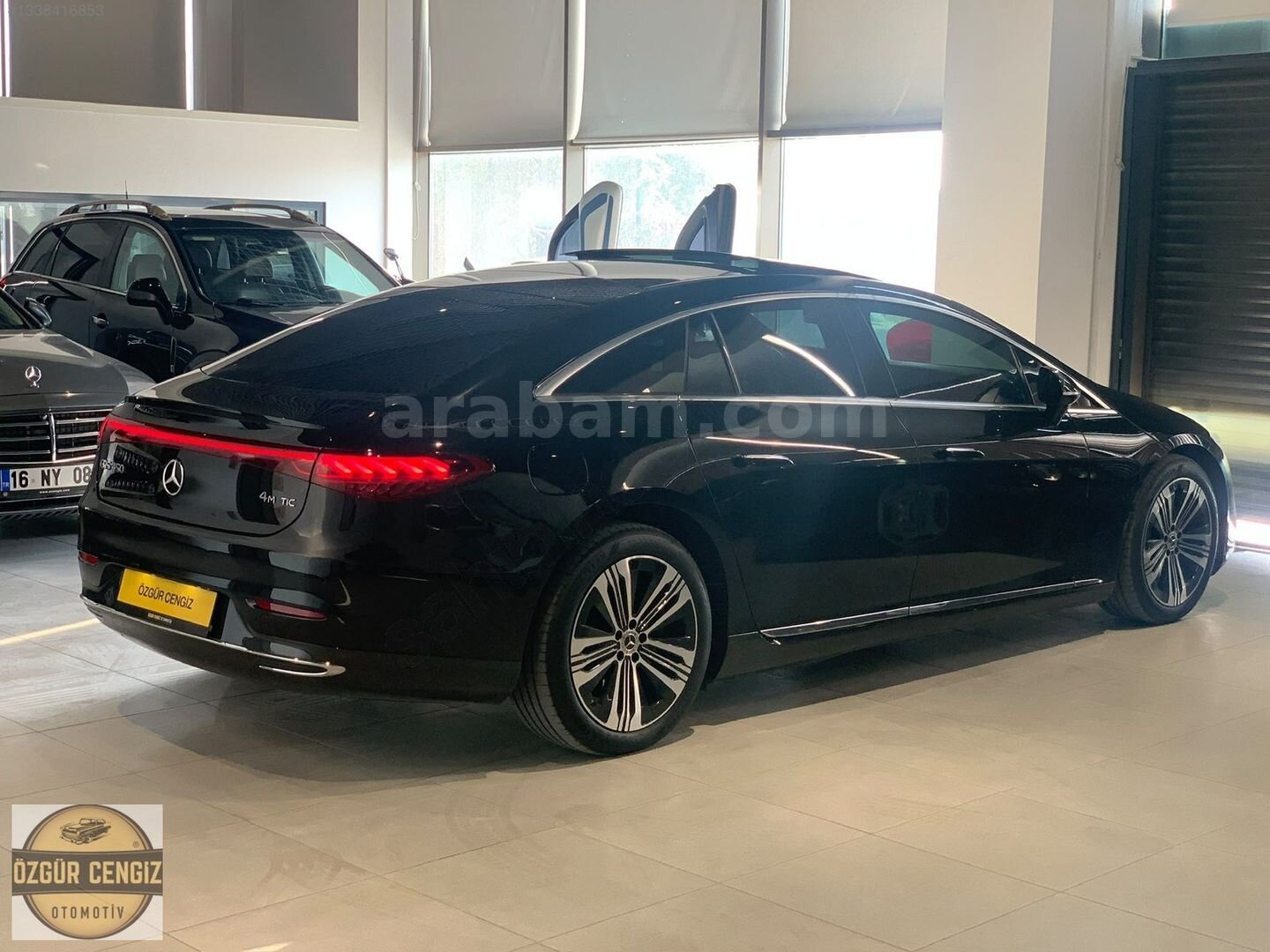 Galeriden Mercedes - Benz EQS 450+ 2023 Model Bursa 43.000 km Siyah 4