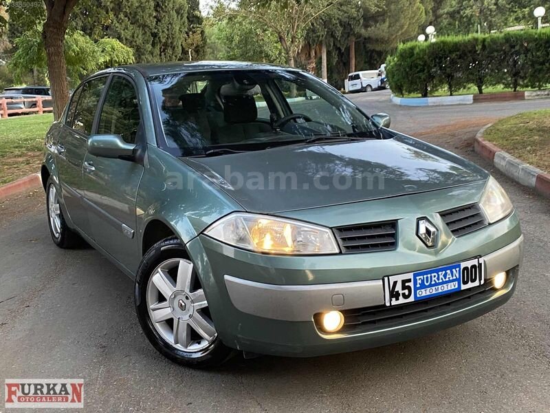 Galeriden Renault Megane 1.6 Dynamique 2004 Model Manisa 150.000 km Yeşil