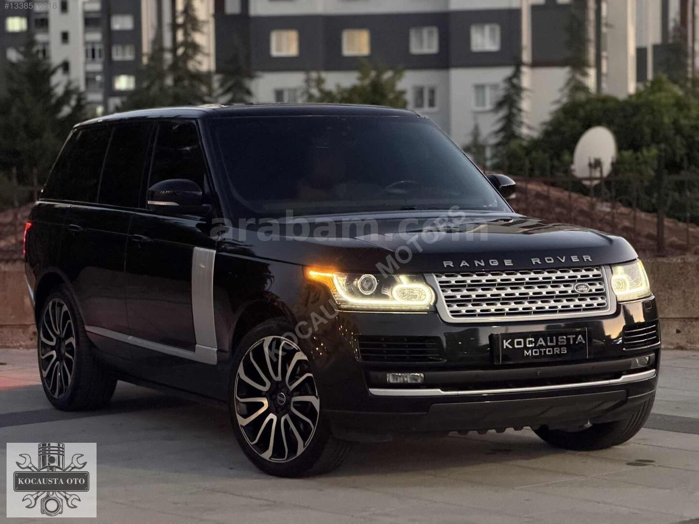 KOCAUSTA'DAN RANGE ROVER VOUGE 3.0 TDV6 360 / VAKUM / MERİDİAN 6