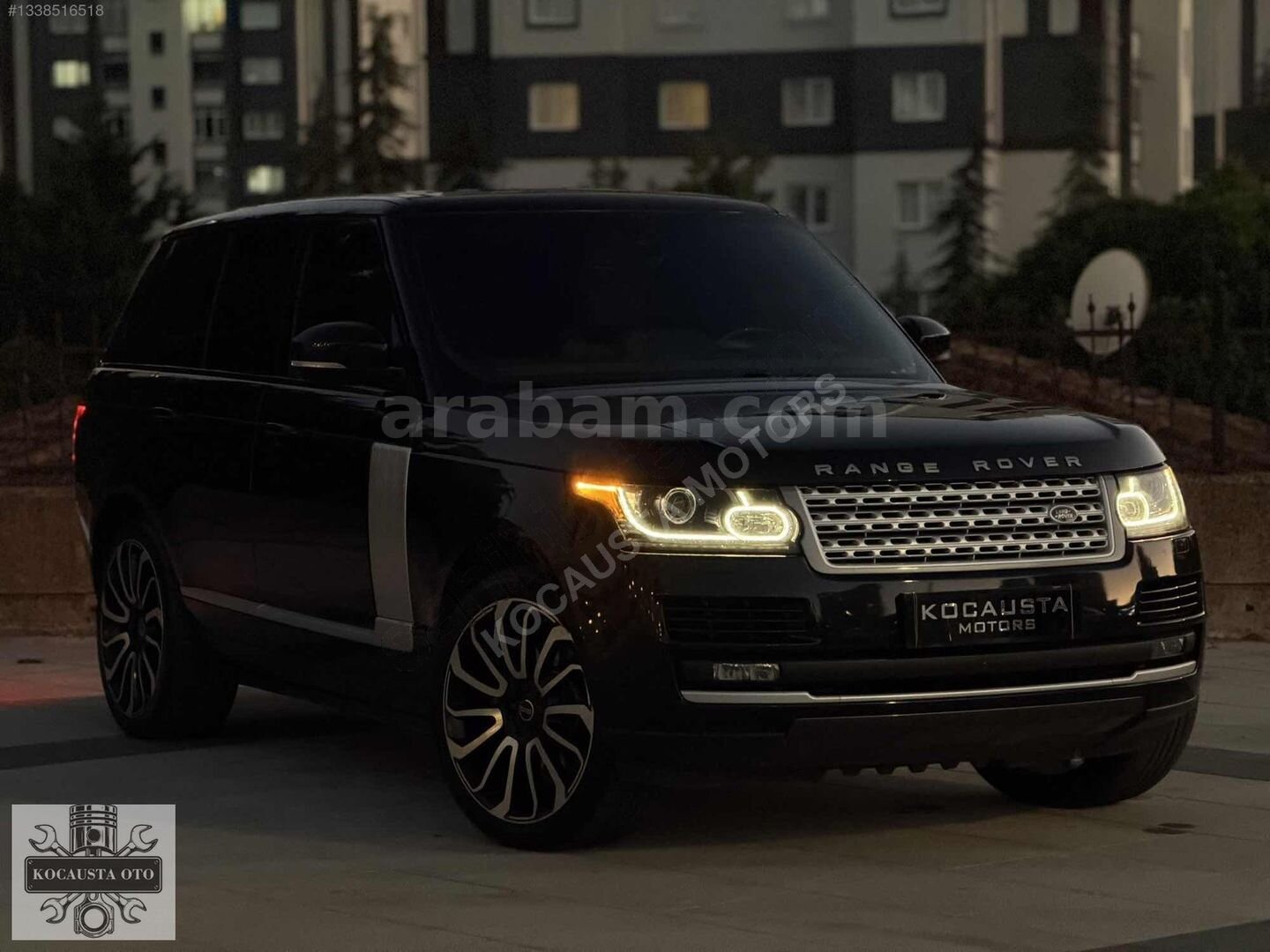 KOCAUSTA'DAN RANGE ROVER VOUGE 3.0 TDV6 360 / VAKUM / MERİDİAN 5