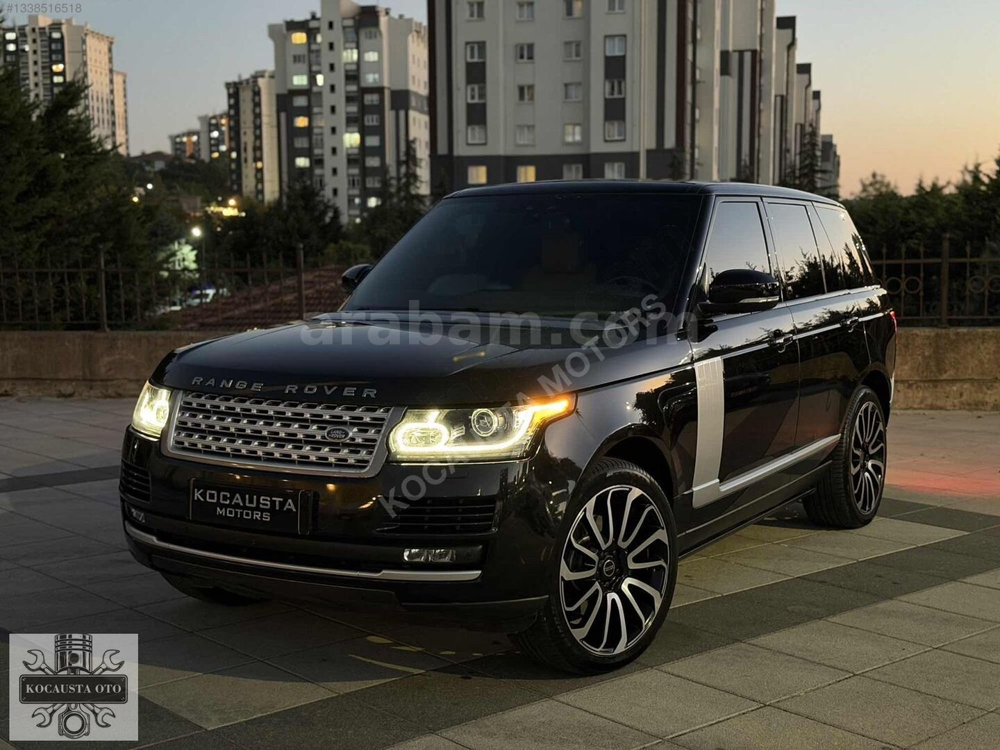KOCAUSTA'DAN RANGE ROVER VOUGE 3.0 TDV6 360 / VAKUM / MERİDİAN 3