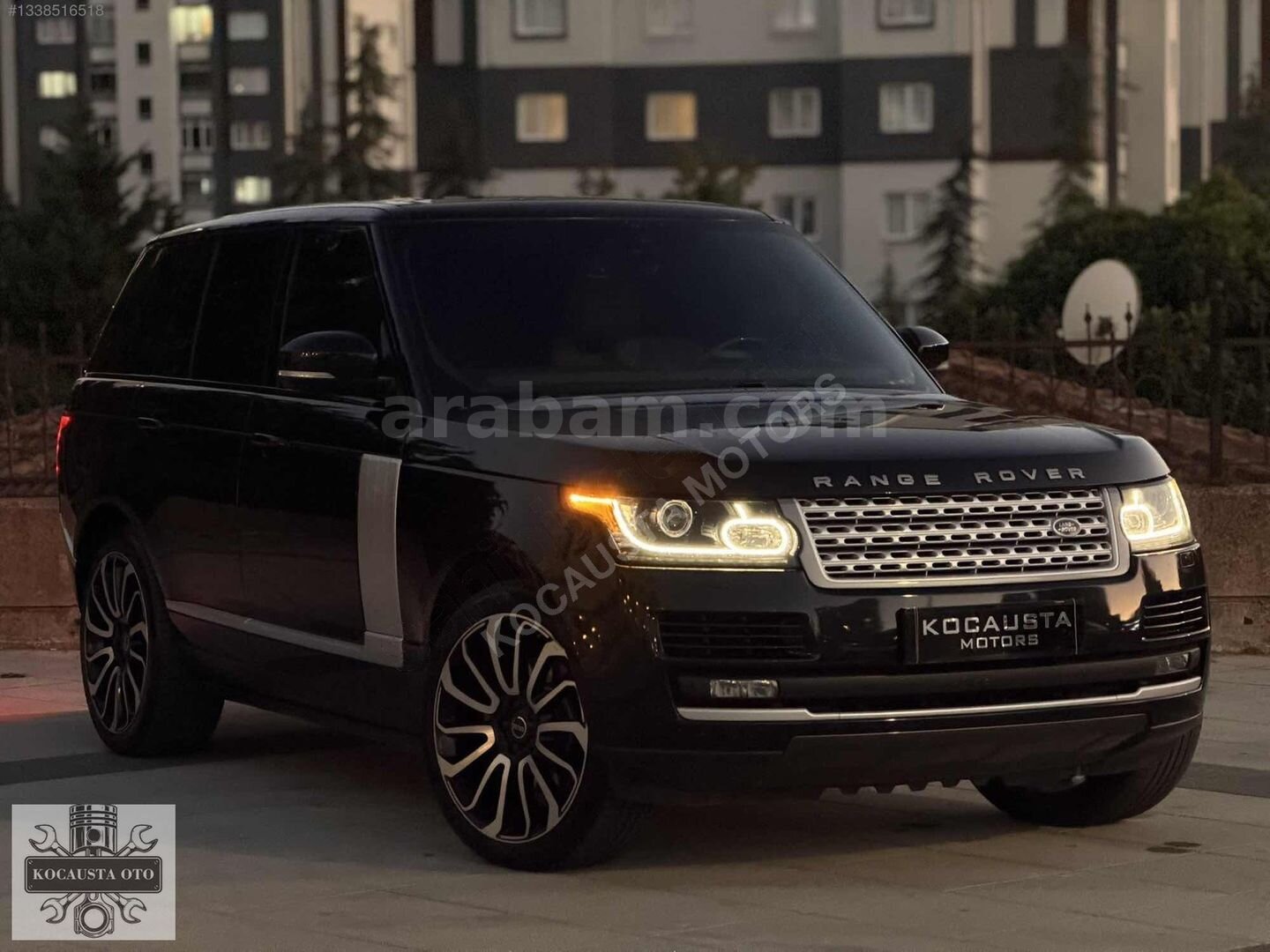 KOCAUSTA'DAN RANGE ROVER VOUGE 3.0 TDV6 360 / VAKUM / MERİDİAN 7
