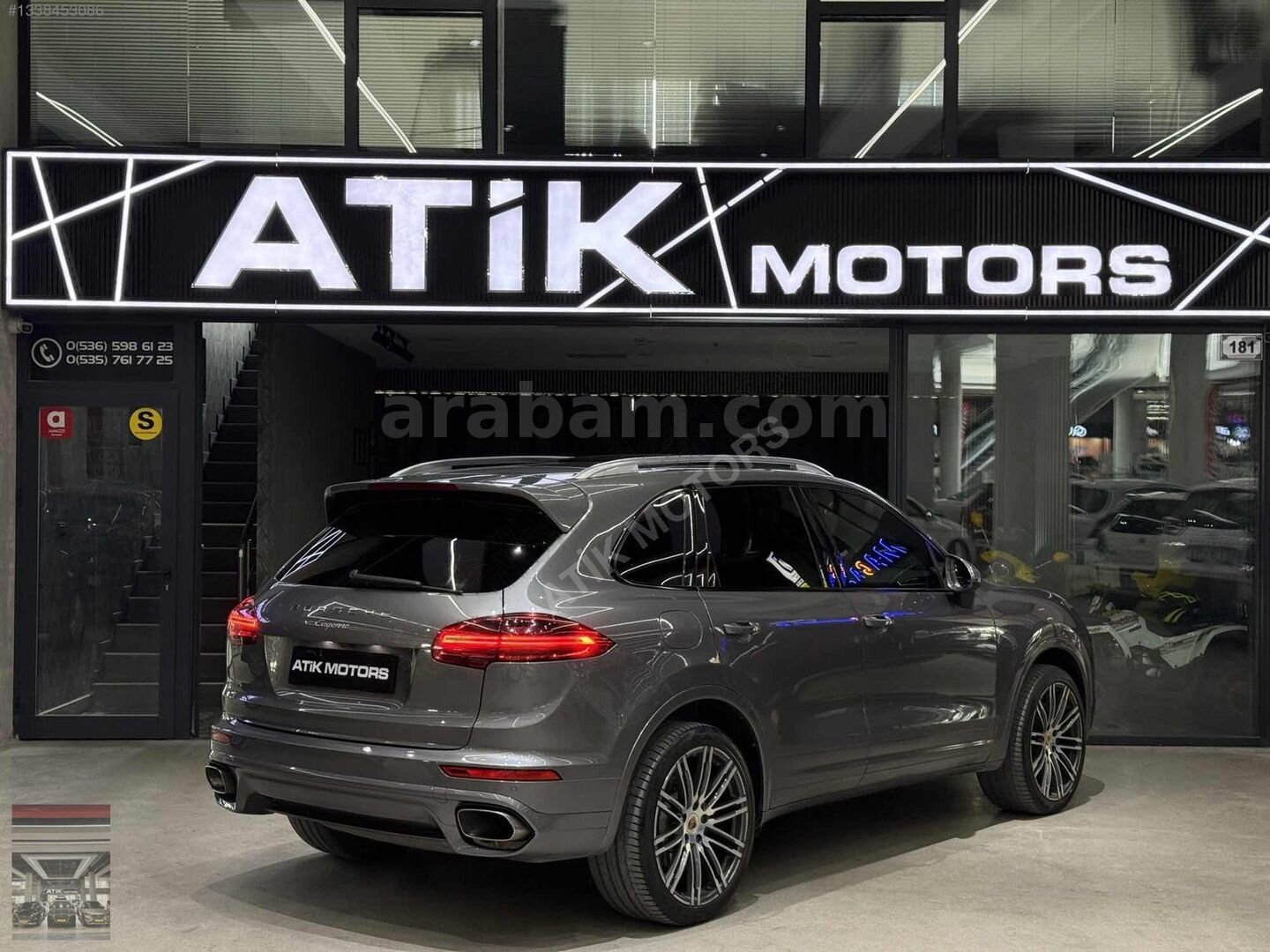 ATİK MOTORS|PORSCHE CAYENNE BAYİİ MAKYAJLI AİR CHRONO VAKUM 6
