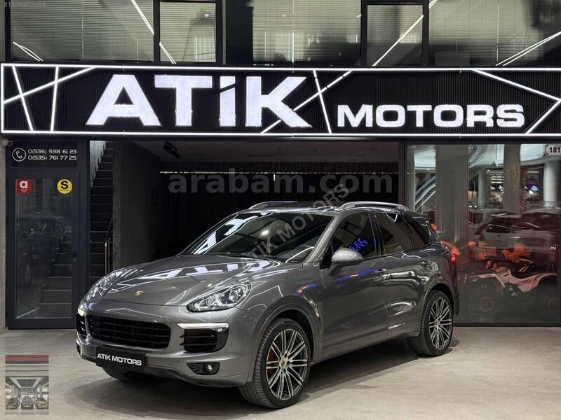 ATİK MOTORS|PORSCHE CAYENNE BAYİİ MAKYAJLI AİR CHRONO VAKUM