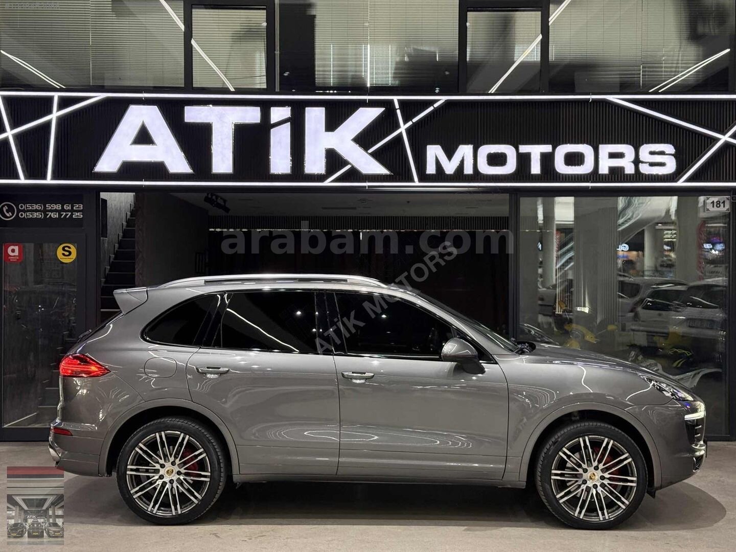ATİK MOTORS|PORSCHE CAYENNE BAYİİ MAKYAJLI AİR CHRONO VAKUM 7
