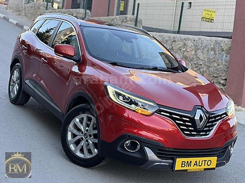 BM AUTO'dan 2016 KADJAR 1,5 DCİ İCON CAM TAVAN MANUEL 138.000 KM