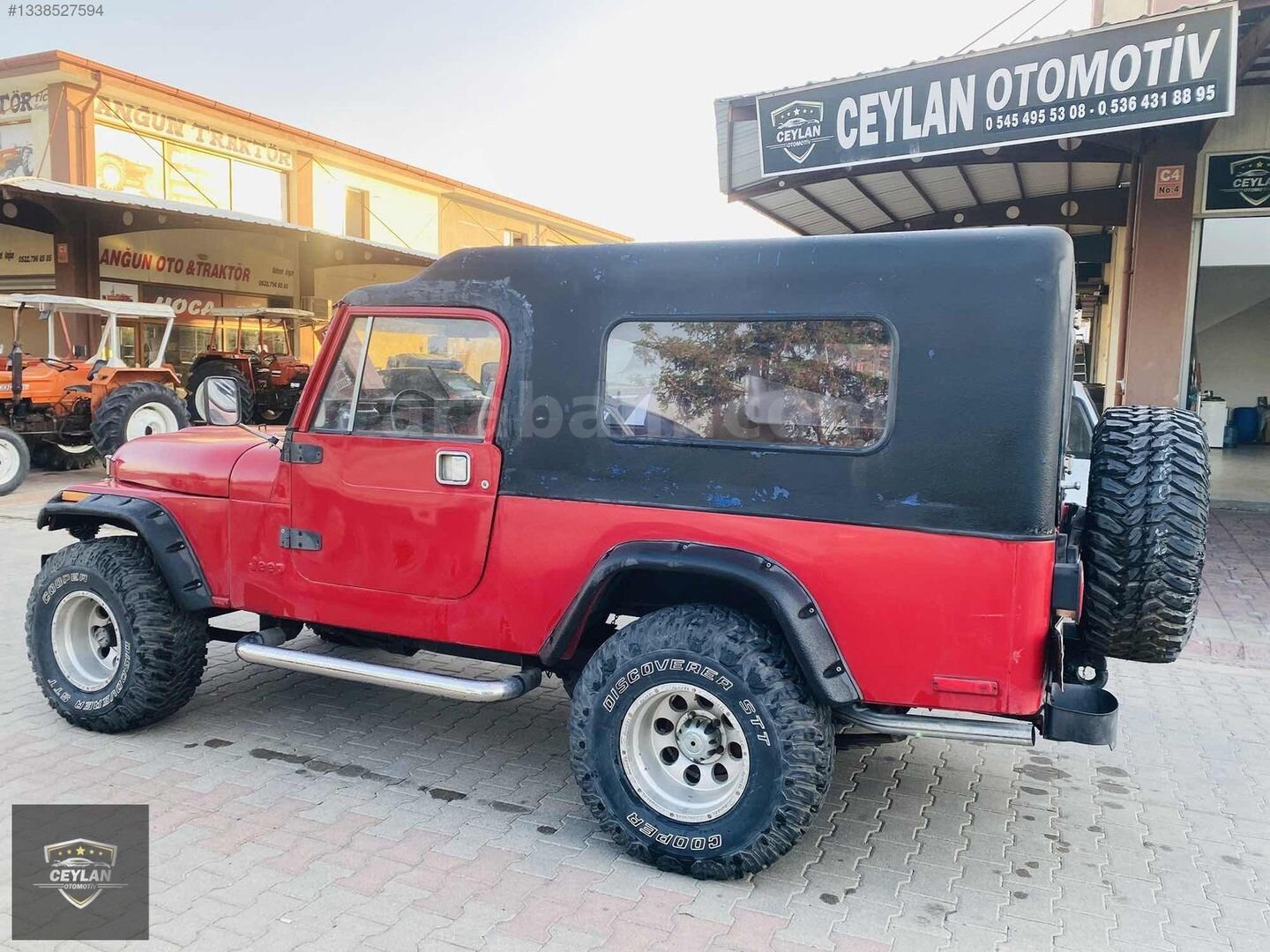 Galeriden Jeep CJ CJ-8 1982 Model Aydın 111 km Kırmızı 4