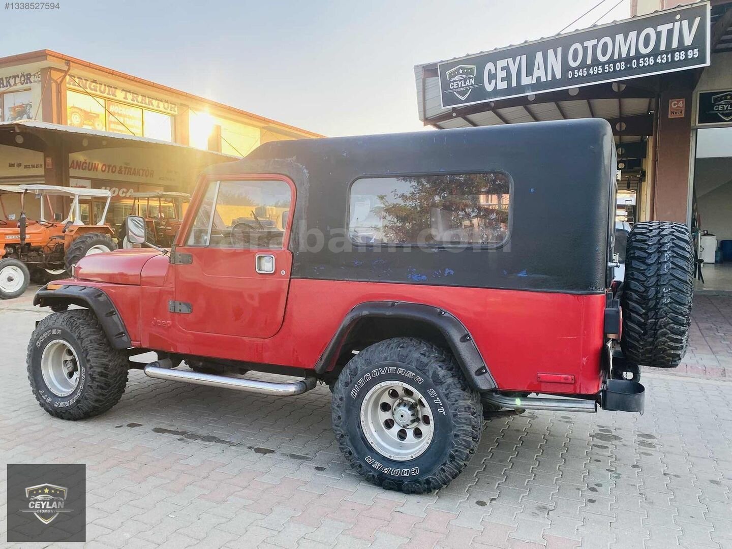 Galeriden Jeep CJ CJ-8 1982 Model Aydın 111 km Kırmızı 5