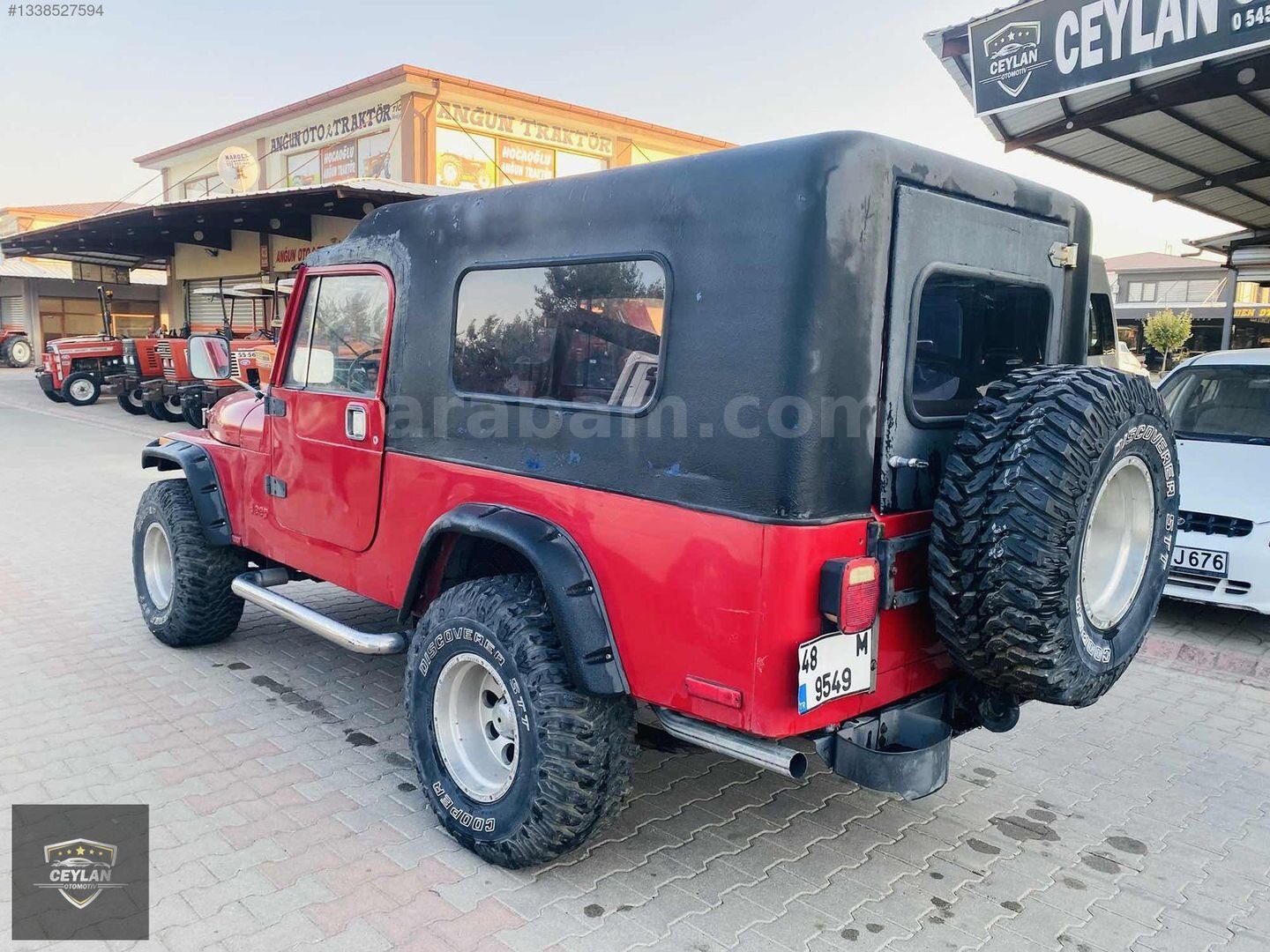 Galeriden Jeep CJ CJ-8 1982 Model Aydın 111 km Kırmızı 6