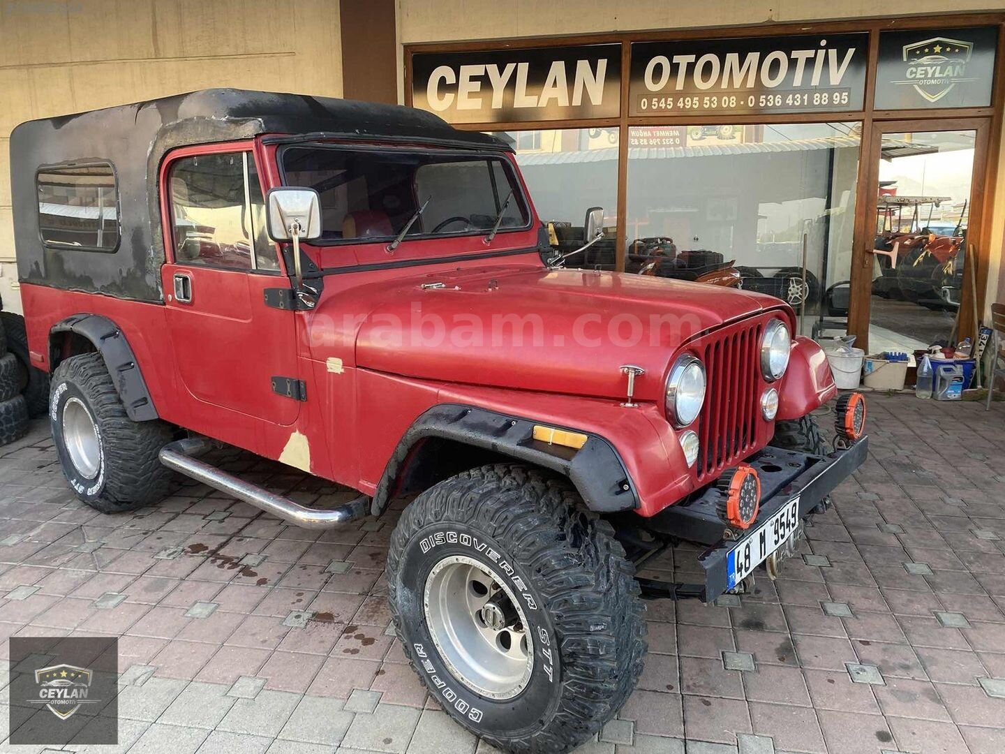 Galeriden Jeep CJ CJ-8 1982 Model Aydın 111 km Kırmızı 2