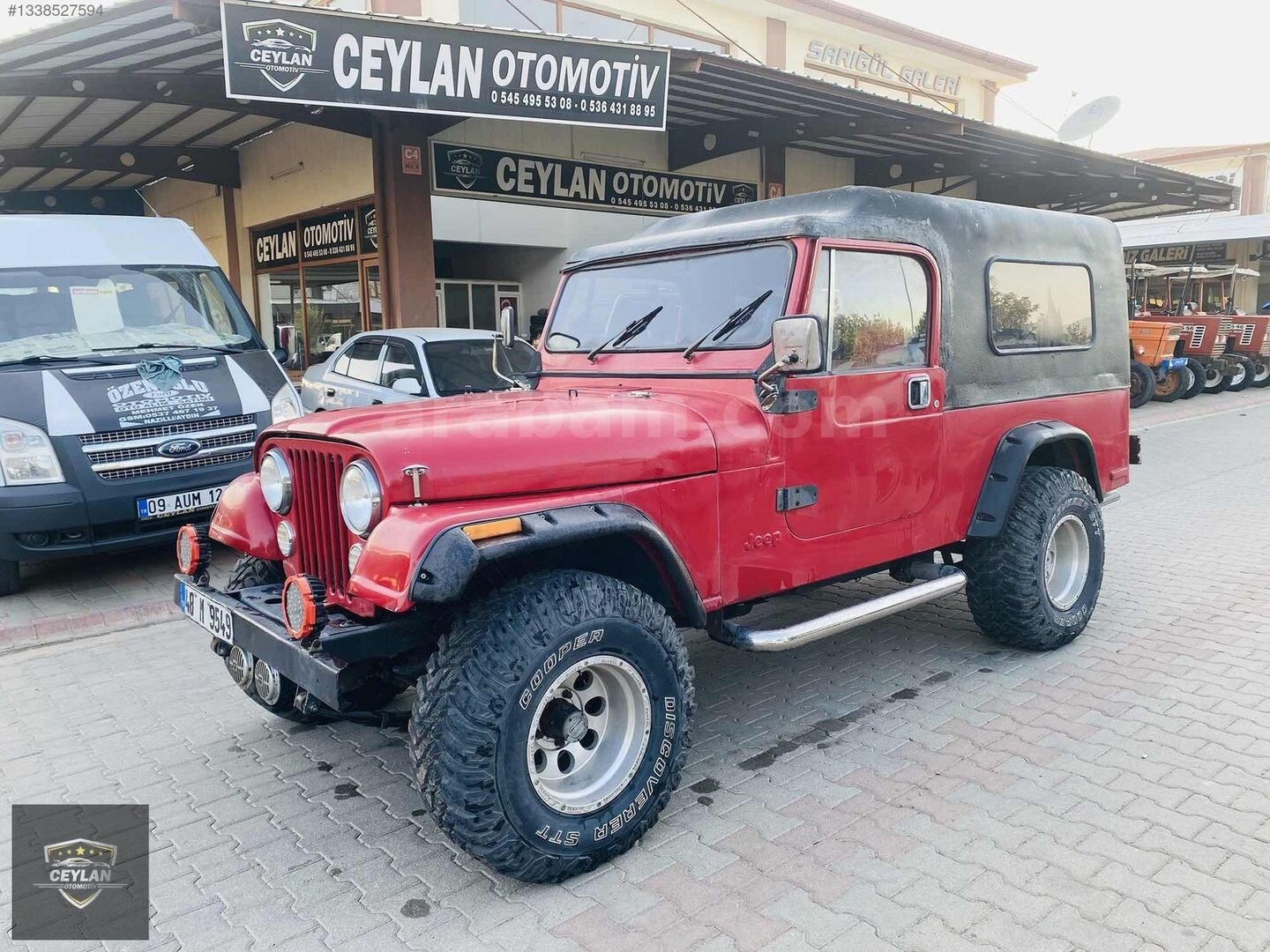 Galeriden Jeep CJ CJ-8 1982 Model Aydın 111 km Kırmızı 3