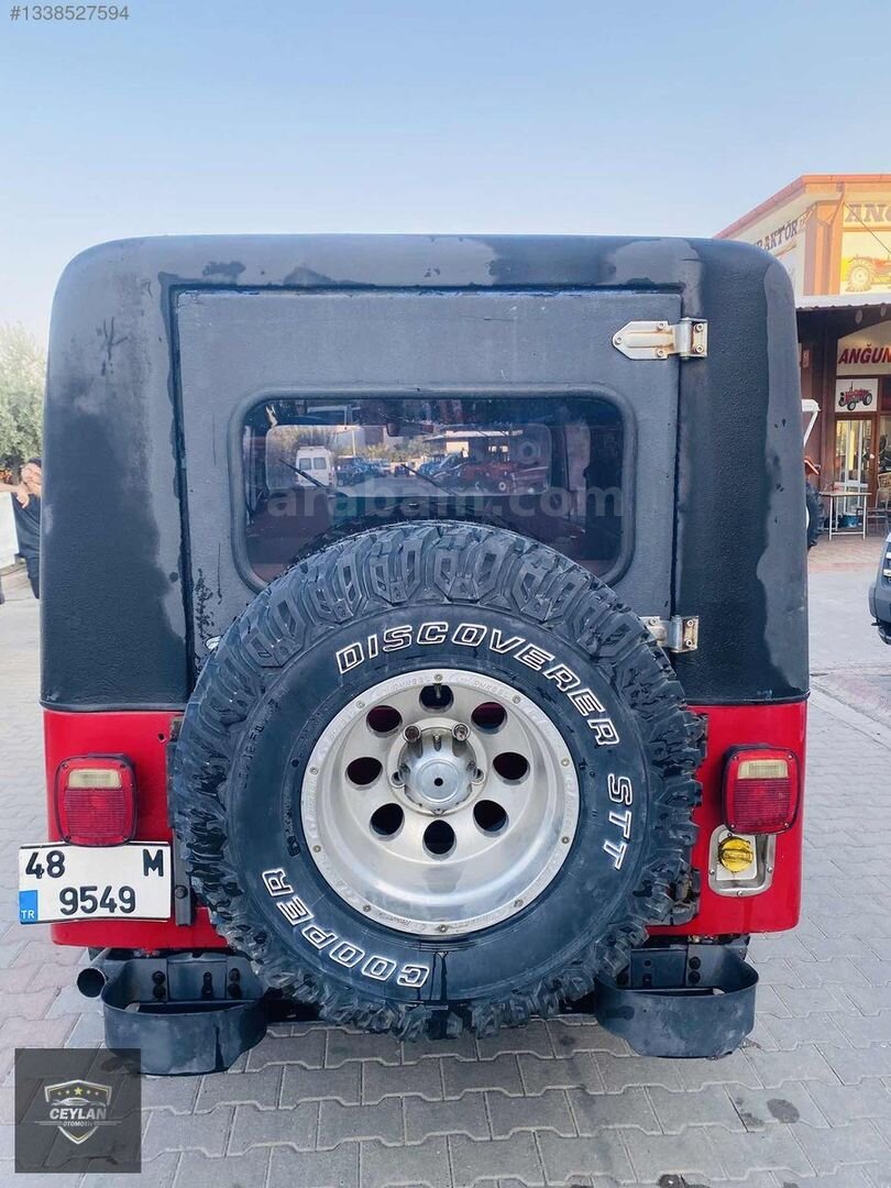 Galeriden Jeep CJ CJ-8 1982 Model Aydın 111 km Kırmızı 7