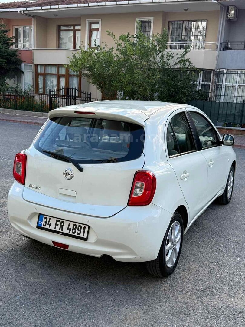 Sahibinden Nissan Micra 1.2 Match 2015 Model 96.000 km Beyaz 6