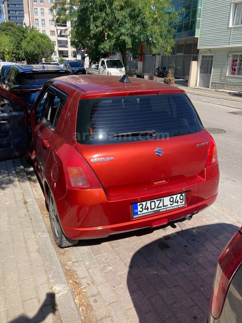 Sahibinden Suzuki Swift 1.5 AT 2008 Model 195.000 km Turuncu 6