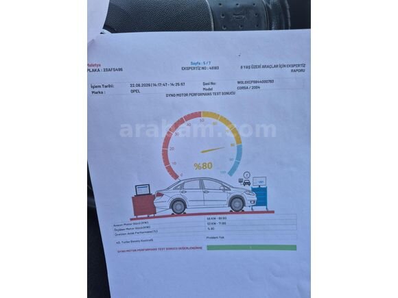 Sahibinden Opel Corsa 1.4 Twinport Enjoy 2004 Model Malatya Sahibinden Opel Corsa 1.4 Twinport Enjoy 2004 Model Malatya