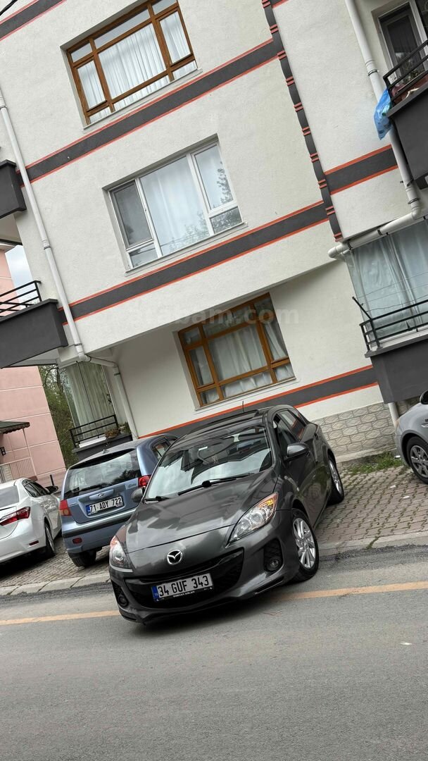 Sahibinden Mazda 3 1.6 Impressive 2012 Model 156.000 km Gri (titanyum)*ağır hasar kayıtlıdır* 6