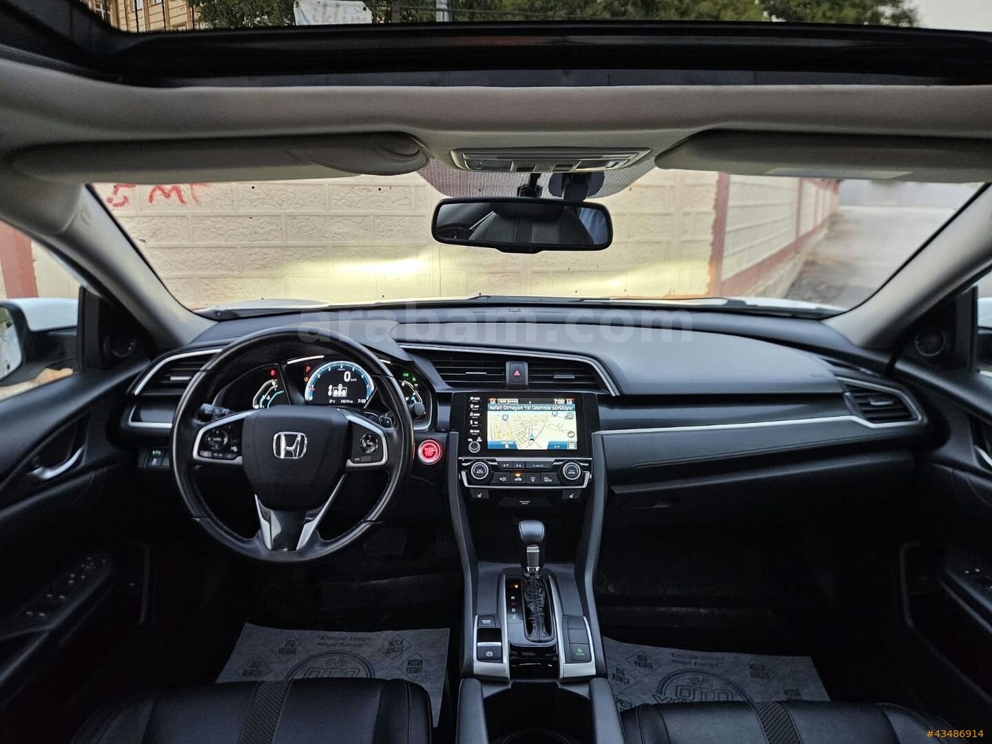 Galeriden Honda Civic 1.6i VTEC Eco Executive 2021 Model Hatay 140.000 km Beyaz 7