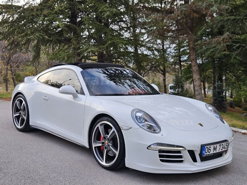 2013 Porsche 911 CARRERA 4S Cam Tavan-Soğutma-Bose-İçi Kırmızı