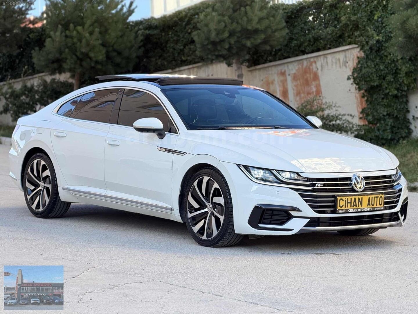 Galeriden Volkswagen Arteon 1.5 TSI R Line 2018 Model Yozgat 166.000 km Beyaz 7