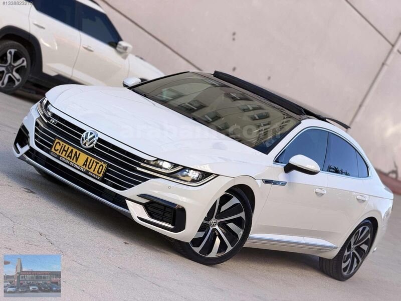 Galeriden Volkswagen Arteon 1.5 TSI R Line 2018 Model Yozgat 166.000 km Beyaz