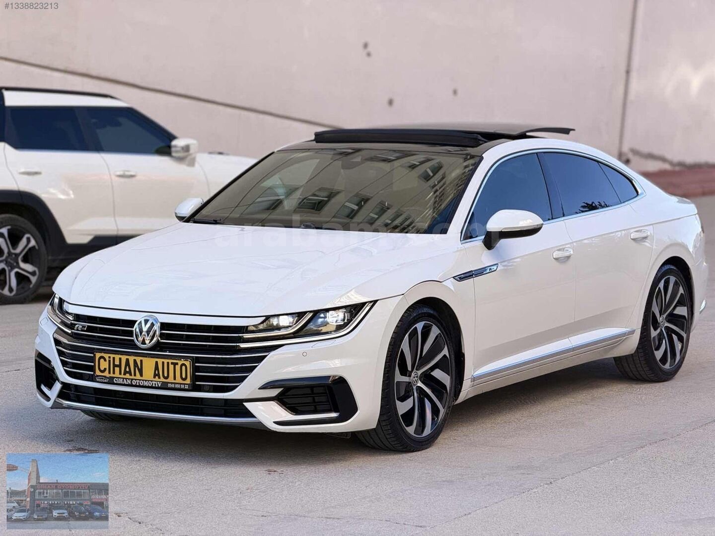 Galeriden Volkswagen Arteon 1.5 TSI R Line 2018 Model Yozgat 166.000 km Beyaz 6