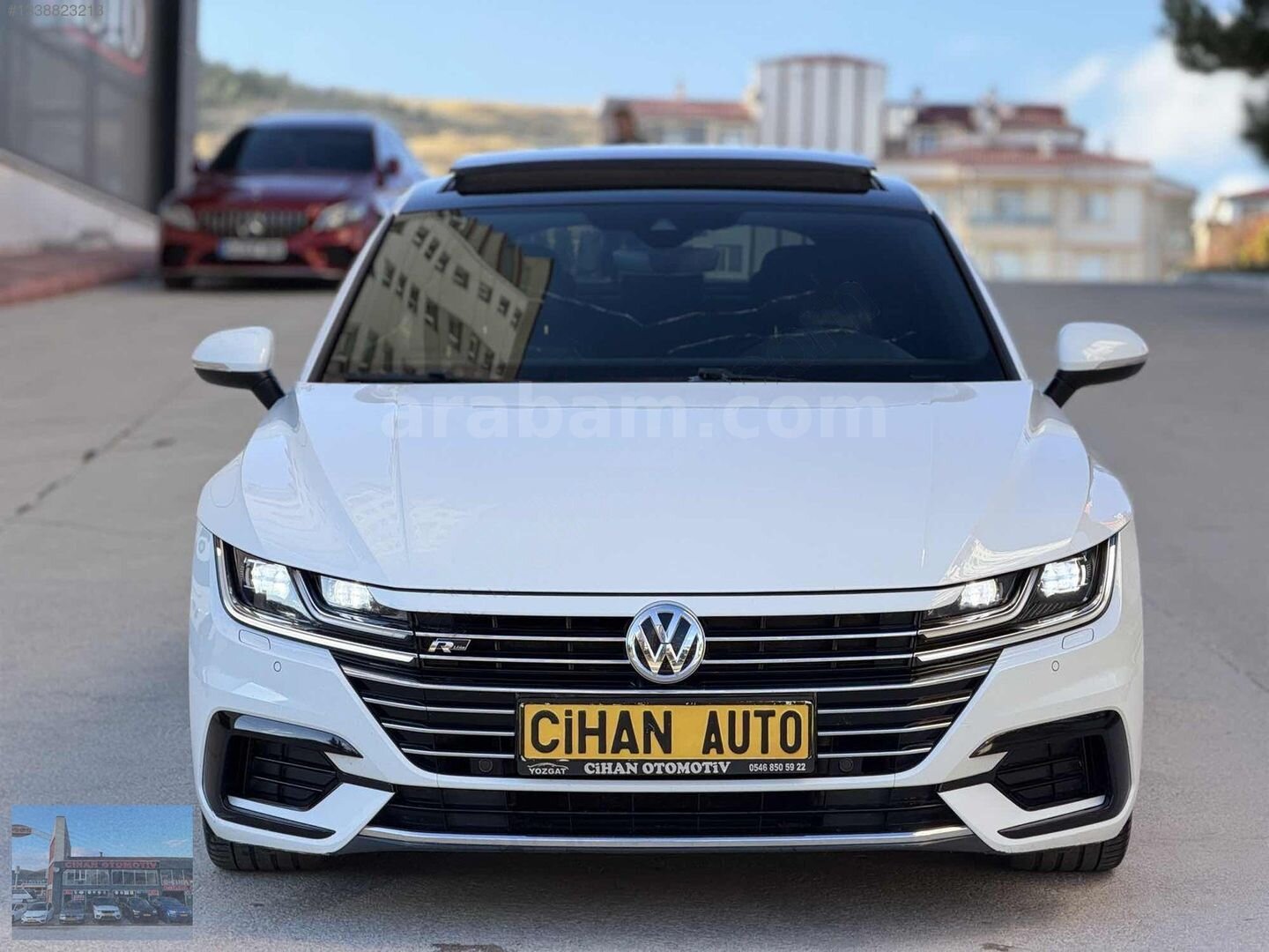 Galeriden Volkswagen Arteon 1.5 TSI R Line 2018 Model Yozgat 166.000 km Beyaz 3
