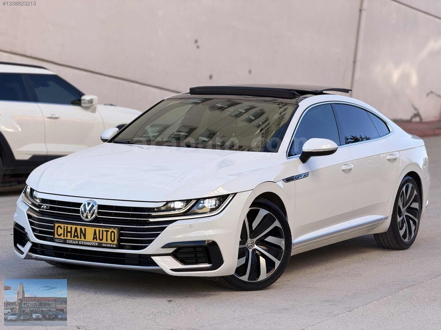 Galeriden Volkswagen Arteon 1.5 TSI R Line 2018 Model Yozgat 166.000 km Beyaz 2