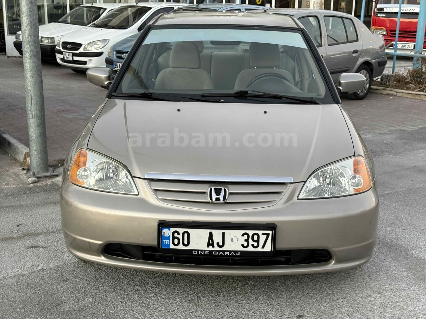 Galeriden Honda Civic 1.6i VTEC ES 2002 Model Konya 274.500 km Altın 6