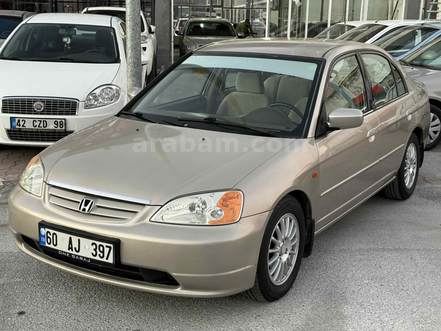 Galeriden Honda Civic 1.6i VTEC ES 2002 Model Konya 274.500 km Altın 1
