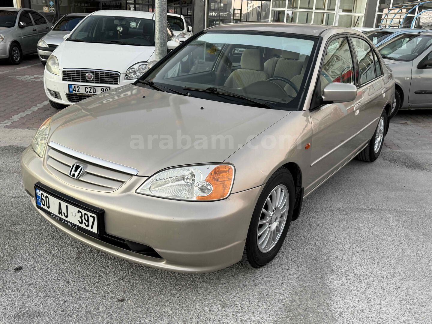 Galeriden Honda Civic 1.6i VTEC ES 2002 Model Konya 274.500 km Altın 4