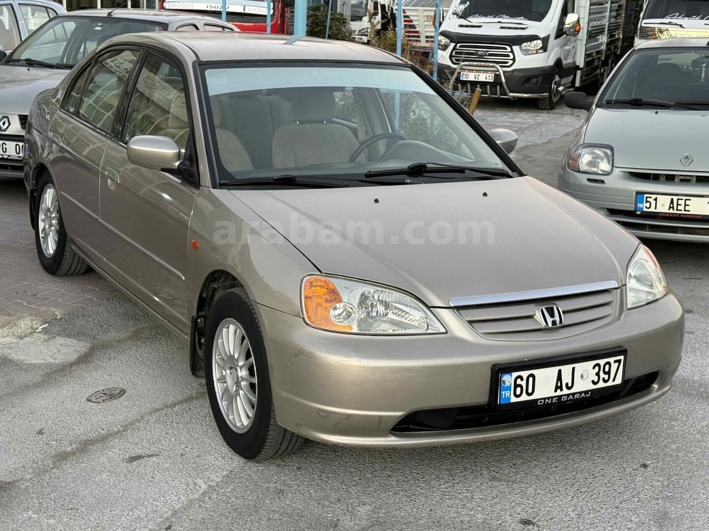 Galeriden Honda Civic 1.6i VTEC ES 2002 Model Konya 274.500 km Altın 5