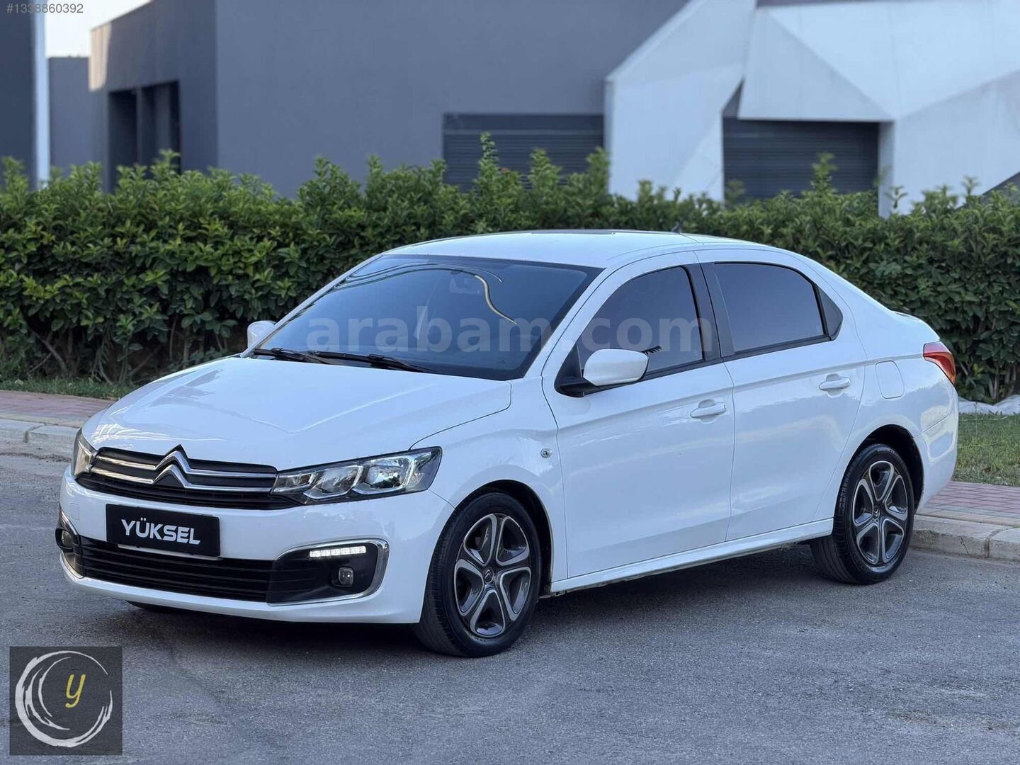 Galeriden Citroen C-Elysée 1.5 BlueHDI Feel 2019 Model Antalya 110.000 km Beyaz 3