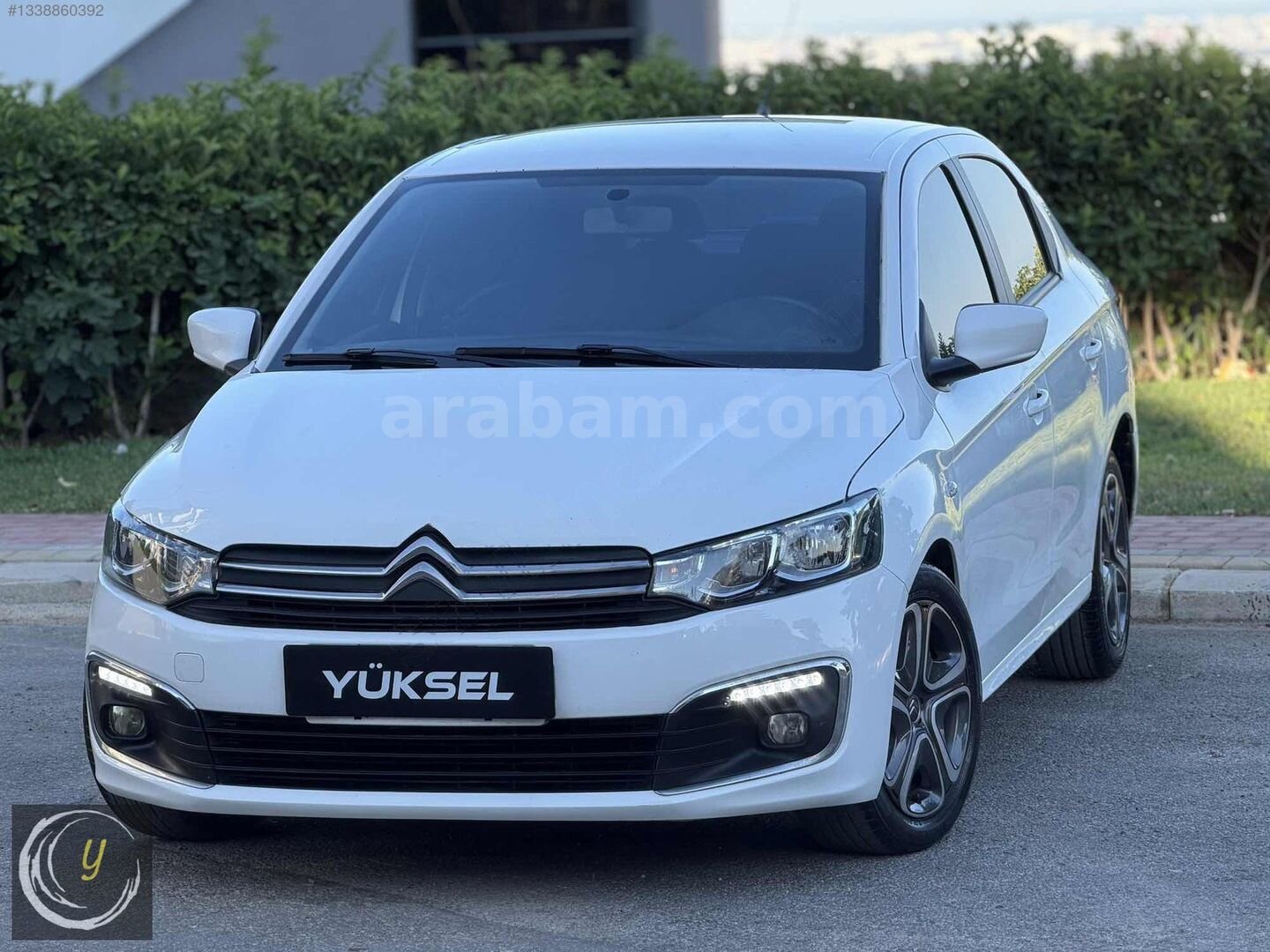 Galeriden Citroen C-Elysée 1.5 BlueHDI Feel 2019 Model Antalya 110.000 km Beyaz 4