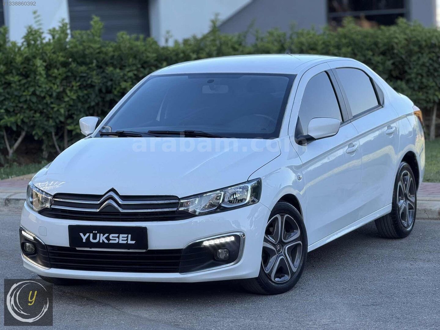 Galeriden Citroen C-Elysée 1.5 BlueHDI Feel 2019 Model Antalya 110.000 km Beyaz 5