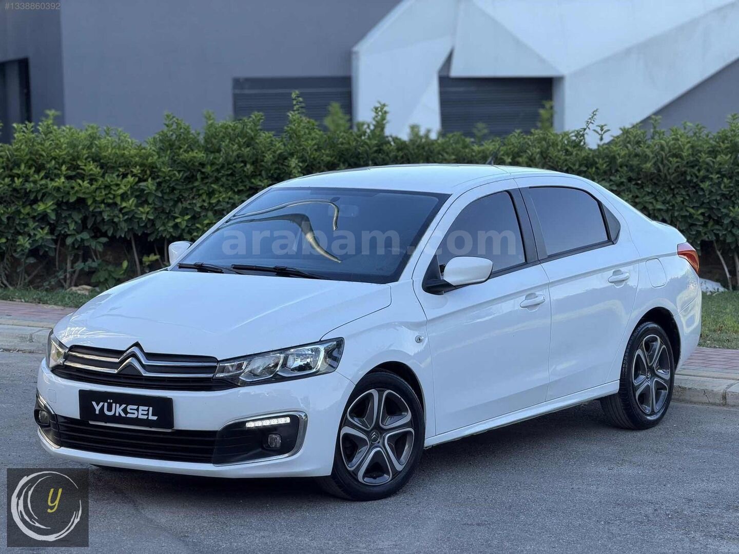Galeriden Citroen C-Elysée 1.5 BlueHDI Feel 2019 Model Antalya 110.000 km Beyaz 6