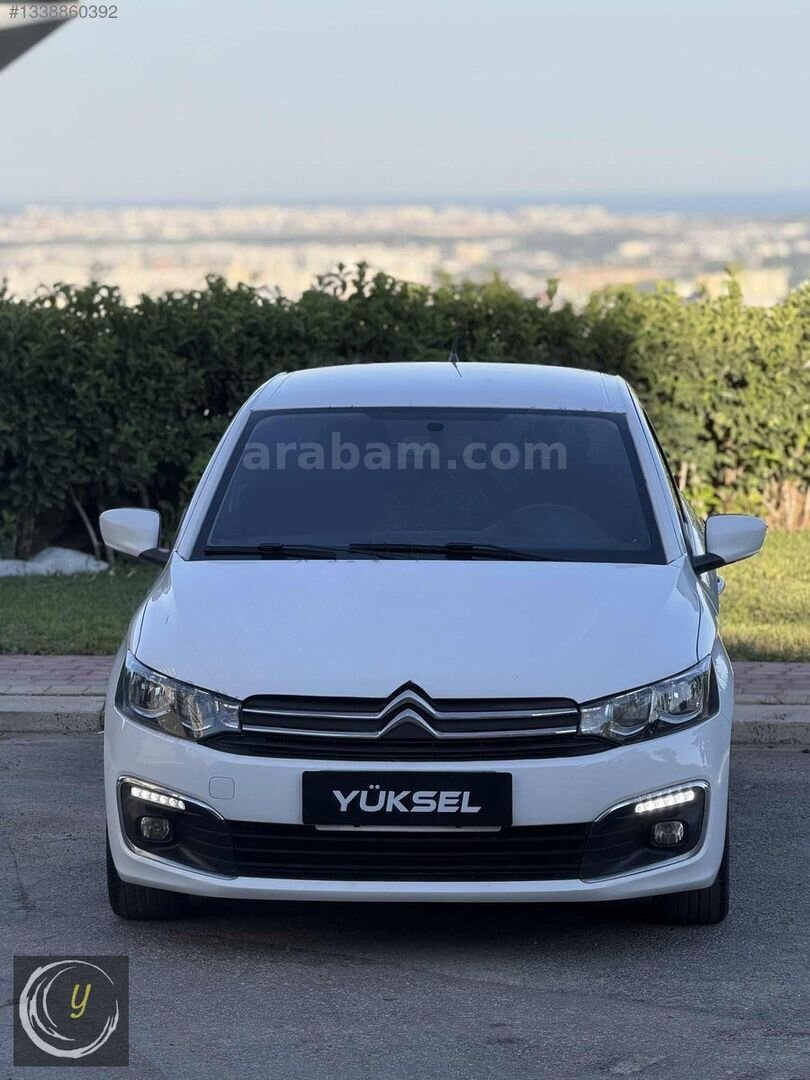 Galeriden Citroen C-Elysée 1.5 BlueHDI Feel 2019 Model Antalya 110.000 km Beyaz 7