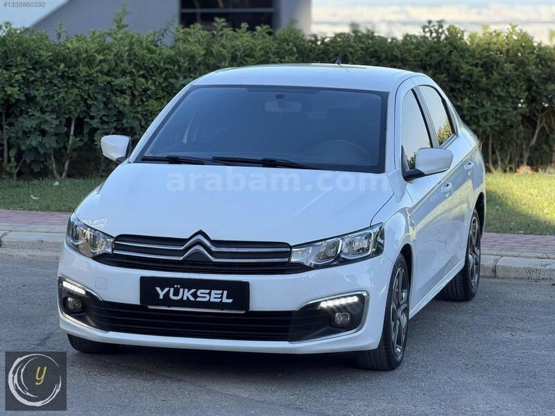 Galeriden Citroen C-Elysée 1.5 BlueHDI Feel 2019 Model Antalya 110.000 km Beyaz